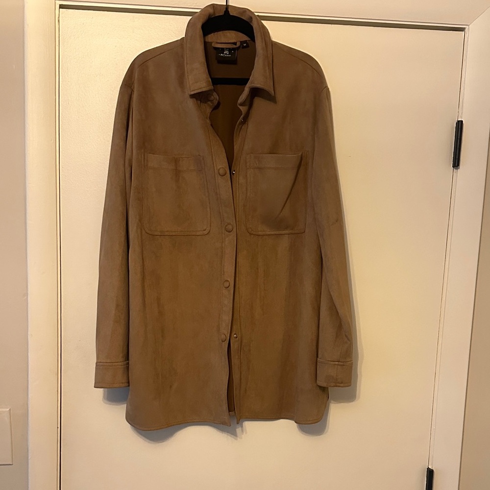 Tan Suede Women's Jacket